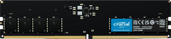 Crucial RAM 32 Go DDR5 4800 MHz CL40 Mémoire de bureau CT32G48C40U5