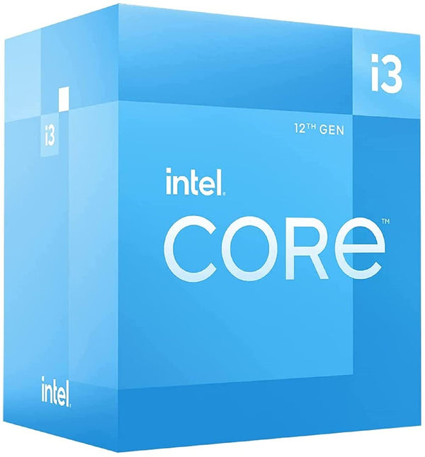 Processeur Intel Core i3 (12e génération) i3-12100 Quad-core (4 Core) 3,30 GHz - Pack de vente au détail