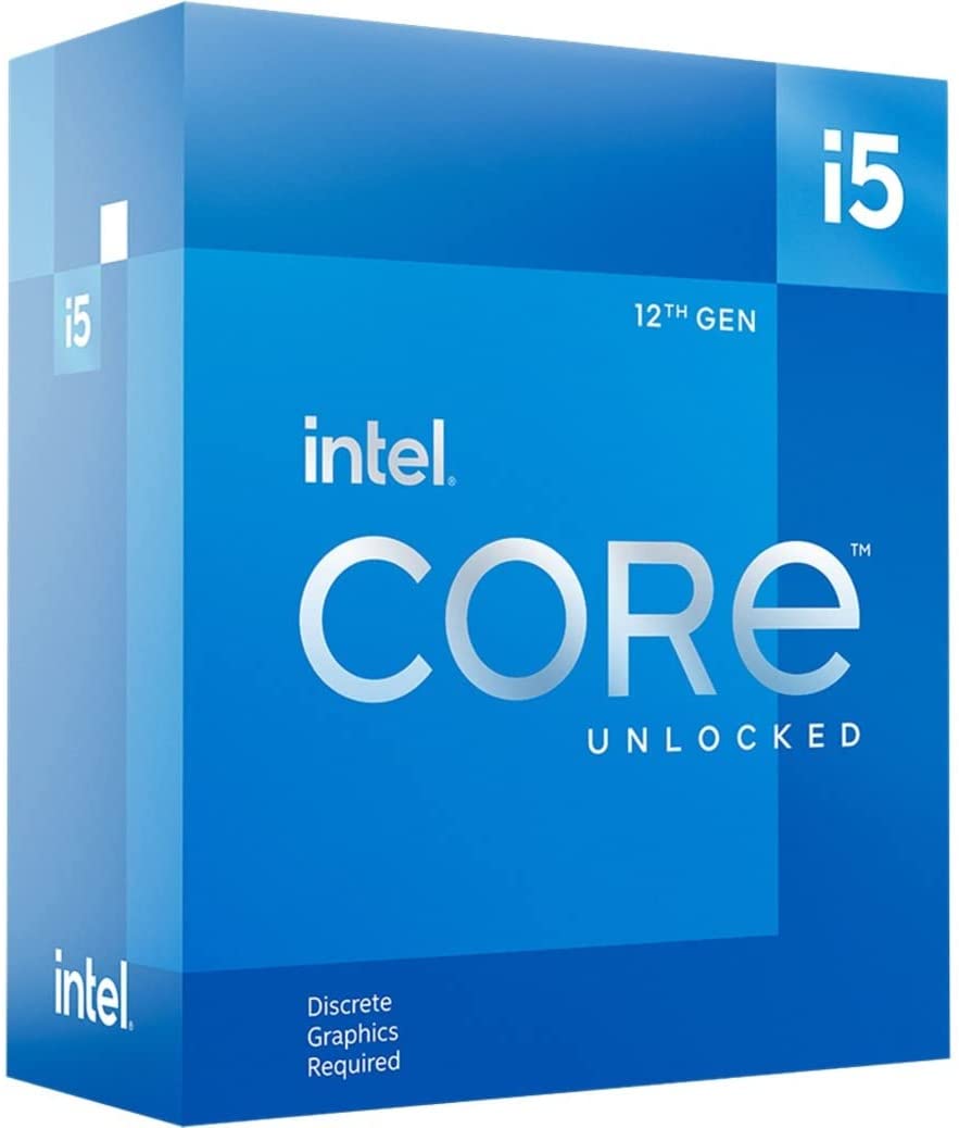 Intel Core i5-12600KF Desktop Processor 10 (6P+4E) Cores up to 4.9 GHz Unlocked  LGA1700 600 Series Chipset 125W