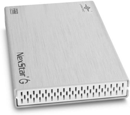 Vantec 2,5 pouces SATA 6 Gb/s vers USB 3.0 HDD/SSD boîtier en aluminium, argent (NST-266S3-SV)
