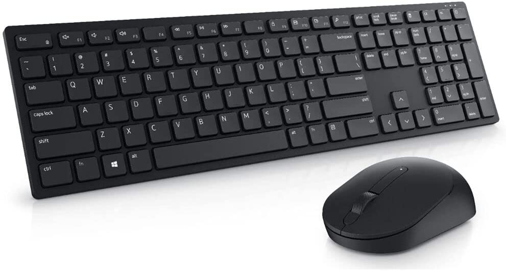 Dell Pro Wireless Keyboard and Mouse Combo - Black (KM5221W)