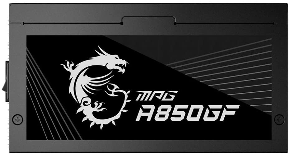 MSI MPG Series A850GF, 850 W, 80+ Certifié or, alimentation entièrement modulaire
