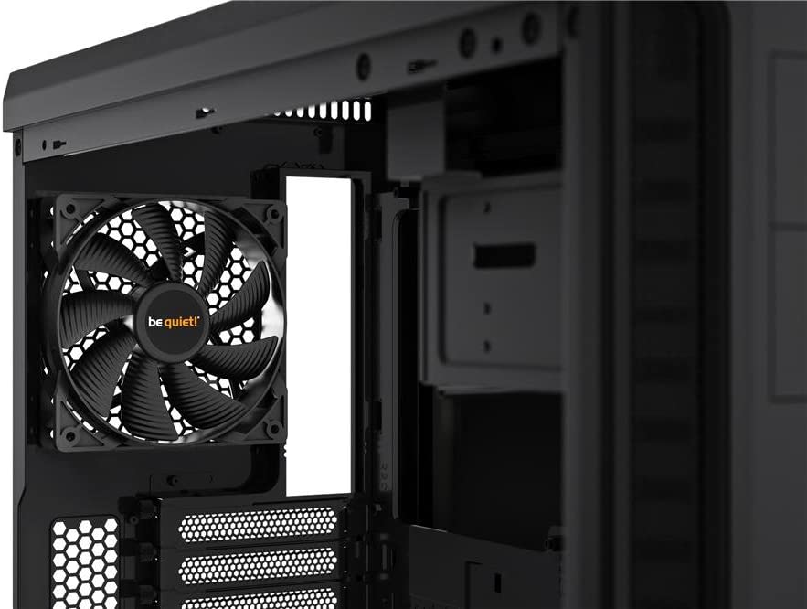 be quiet! Pure Base 600 Window Black, BGW21, Mid-Tower ATX, 2 Pre-Installed Fans, Tempered Glass Window