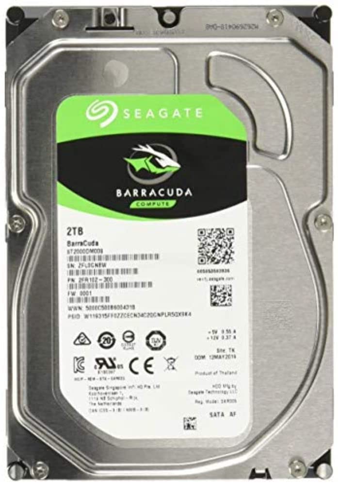 Seagate ST2000DM008 Hard Drives 2000 256 MB Cache 3.5" Internal Bare or OEM Drives