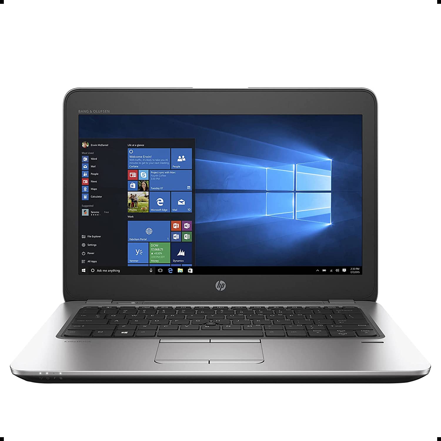 Refurbished HP Elitebook 820 G3 Business Laptop, 12.5" HD (Intel Core i5-6300U 2.4Ghz/8GB RAM/256GB SSD/Windows 10 Pro)