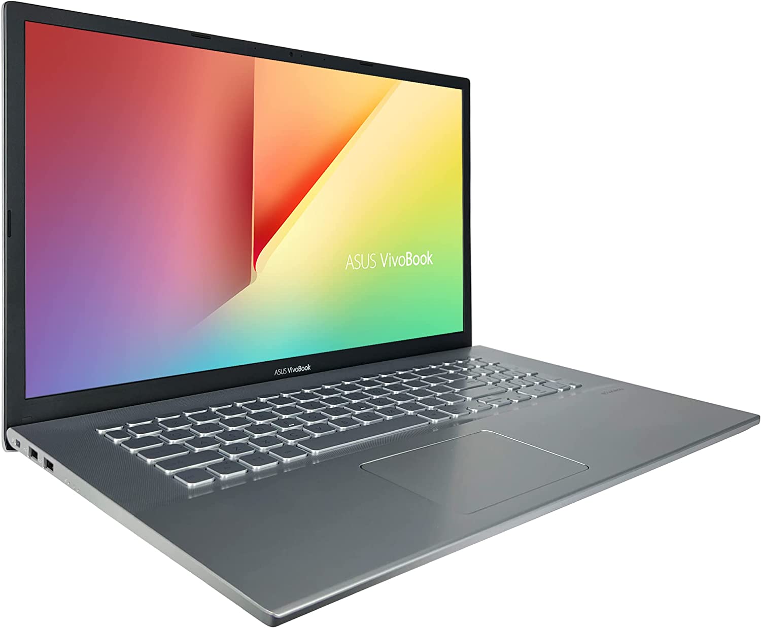 ASUS VivoBook 17 M712 17.3” FHD Laptop Computer - AMD Ryzen 5 5500U 6-Core up to 4.0 GHz Processor, 8GB DDR4 RAM, 128GBSSD + 1TB, AMD Radeon Graphics, Windows 11 Home