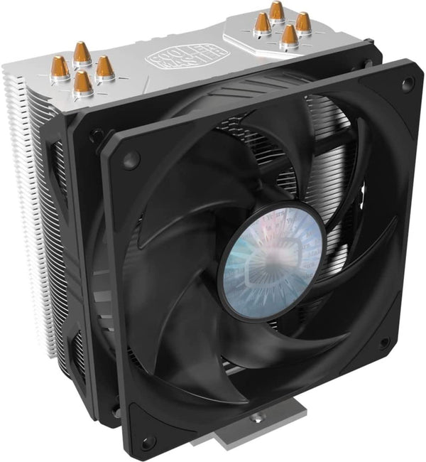 Cooler Master Hyper 212 EVO V2 Refroidisseur d'air pour processeur avec SickleFlow 120, ventilateur PWM, technologie de contact direct, 4 caloducs en cuivre pour AMD Ryzen/Intel LGA1700/1200/1151, RR-2V2E-18PK-R2