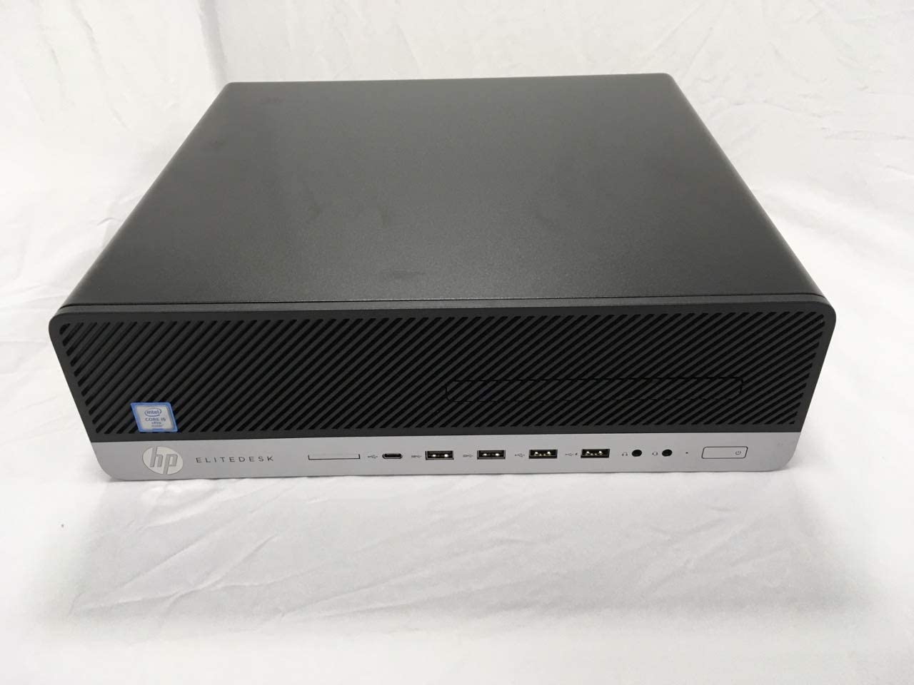 Ordinateur de bureau HP EliteDesk 800 G3 remis à neuf (Intel Core i5-6500/RAM 8 Go/SSD 500 Go/Windows 10)
