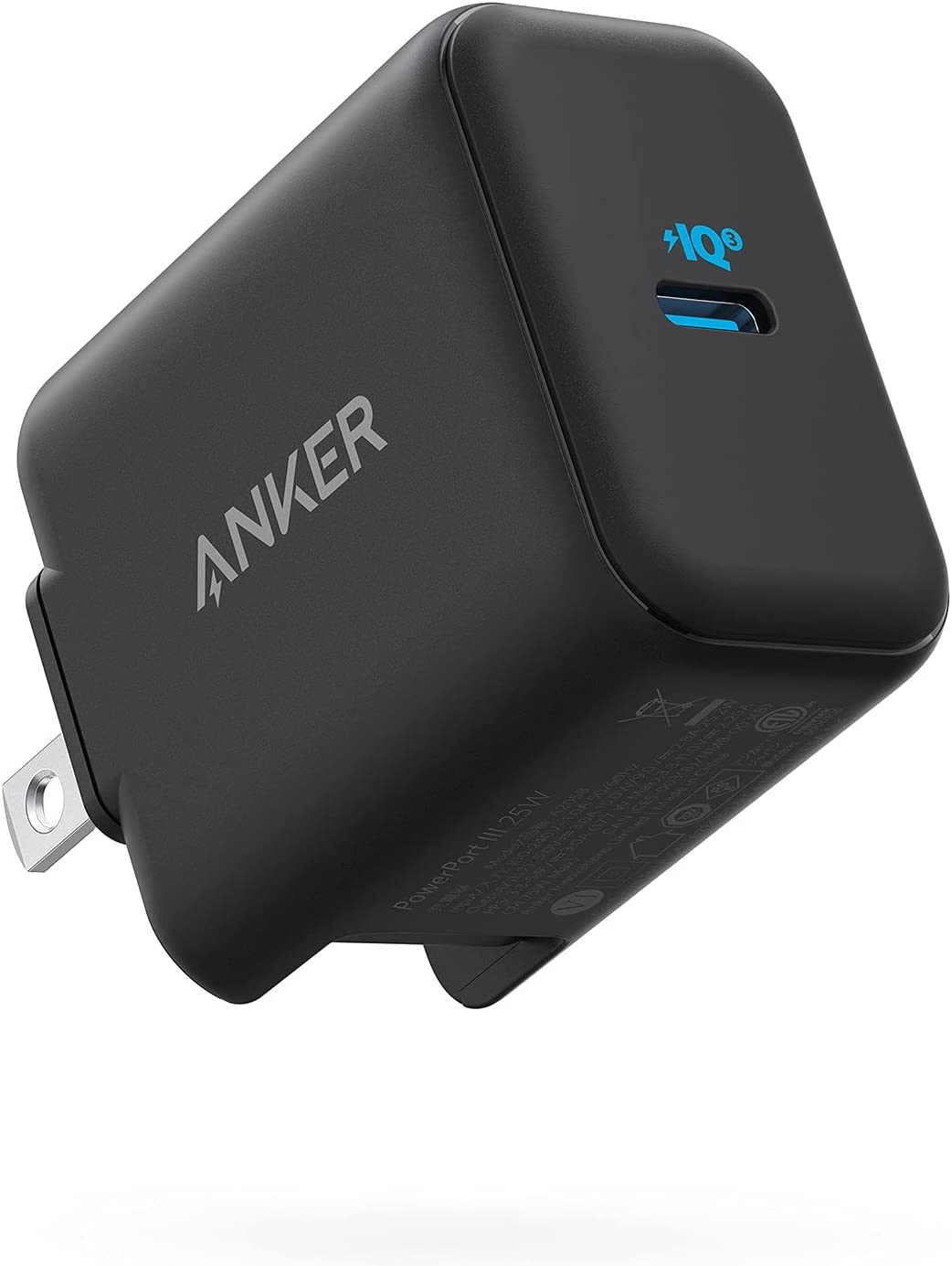 USB C Super Fast Charger, Anker 25W PD Wall Charger Fast Charging for Samsung Galaxy S21/S21+/S21 Ultra/S20/Z Flip/Note20/20 Ultra/Note10/10+/S9/S8/S10e, iPad Pro 12.9, and More (Cable not Included)