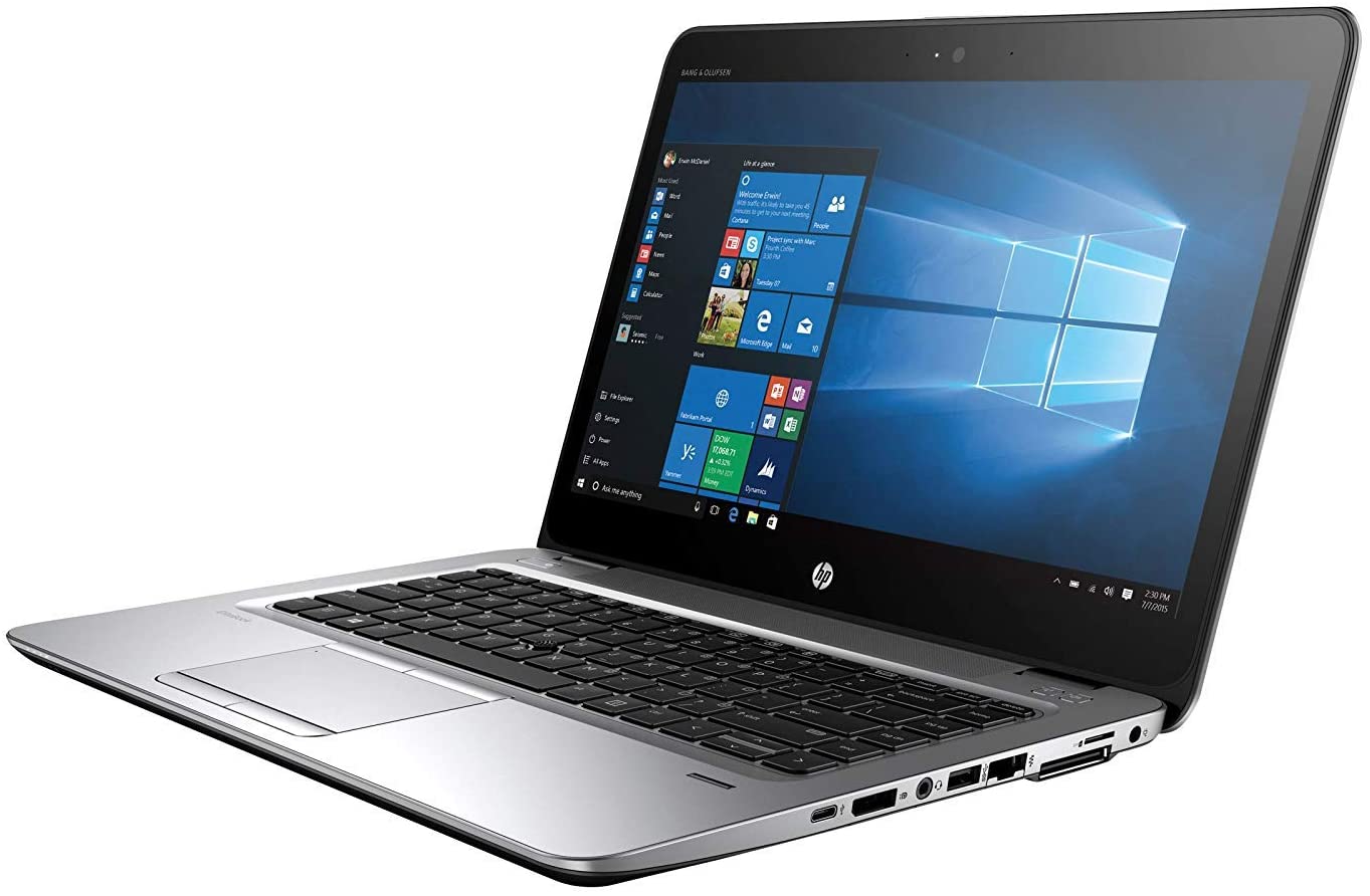 Ordinateur portable HP EliteBook 840 G3 remis à neuf 14"(Intel Core i5 6300U 3,0 GHz/8 Go de RAM/SSD 512 Go/Windows 10)