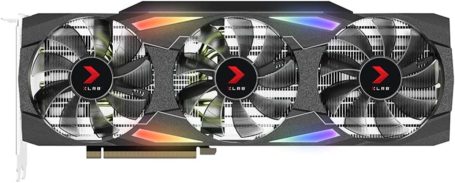 PNY GeForce RTX™ 3070 Ti 8GB XLR8 Gaming Uprising Epic-X RGB™ Triple Fan Graphics Card
