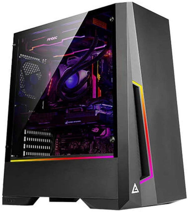 Antec Dark Phantom DP501 ATX Mid Tower Gaming Case/ARGB Motherboard Sync/ Tempered Glass
