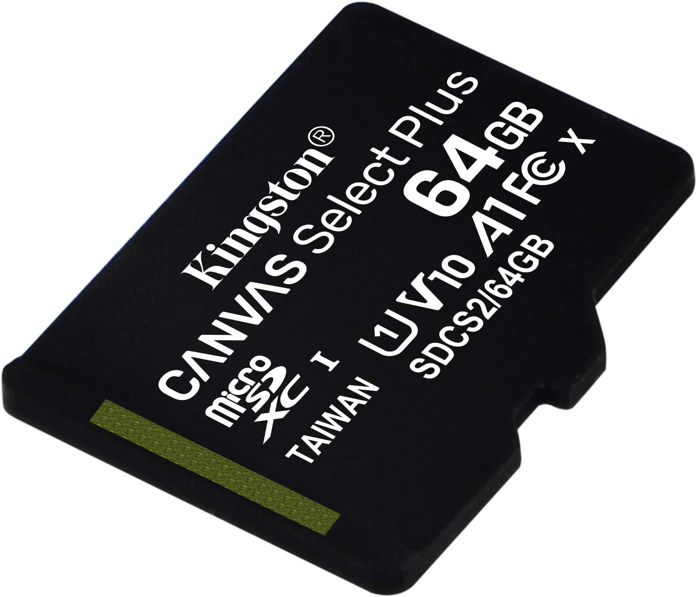 Kingston 64GB micSDXC Canvas Select Plus 100R A1 C10 Card+ADP (SDCS2/64GBCR)