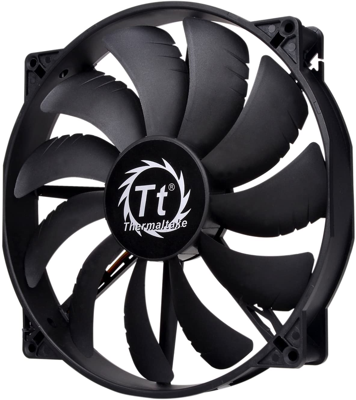 Thermaltake Technoloy Pure Series Case Cooling Fan CL-F015-PL20BL-A, Black