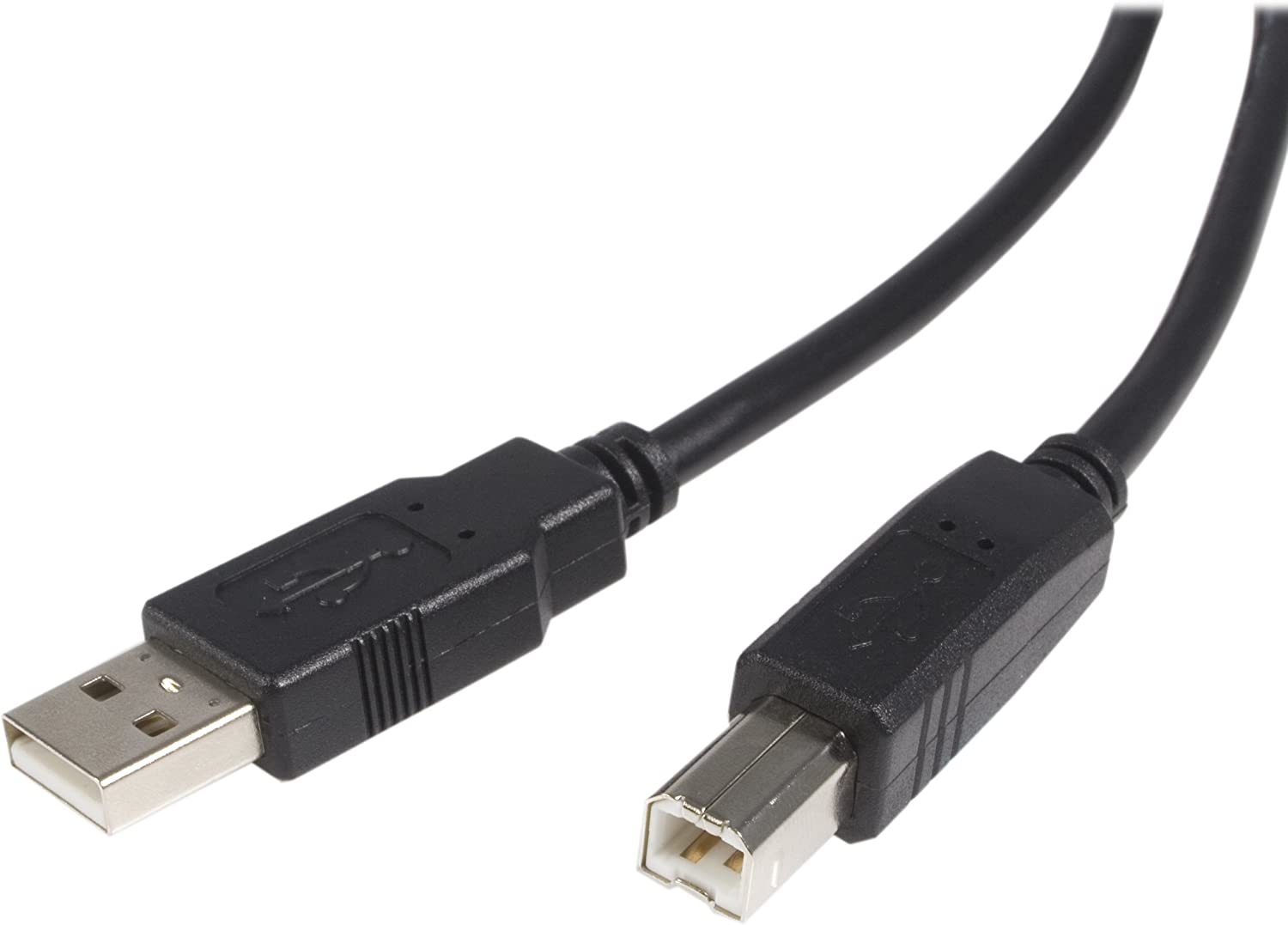 StarTech.com USB2HAB10 USB 2.0 Certified A to B Cable, M/M