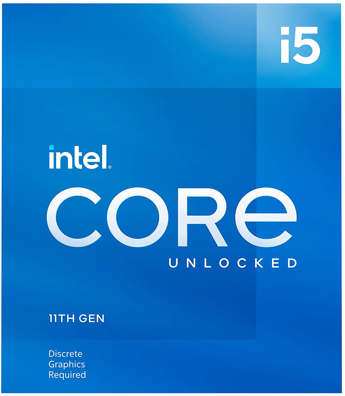 Intel® Core™ i5-11600KF Desktop Processor 6 Cores up to 4.9 GHz Unlocked LGA1200 (Intel® 500 Series & Select 400 Series Chipset) 125W