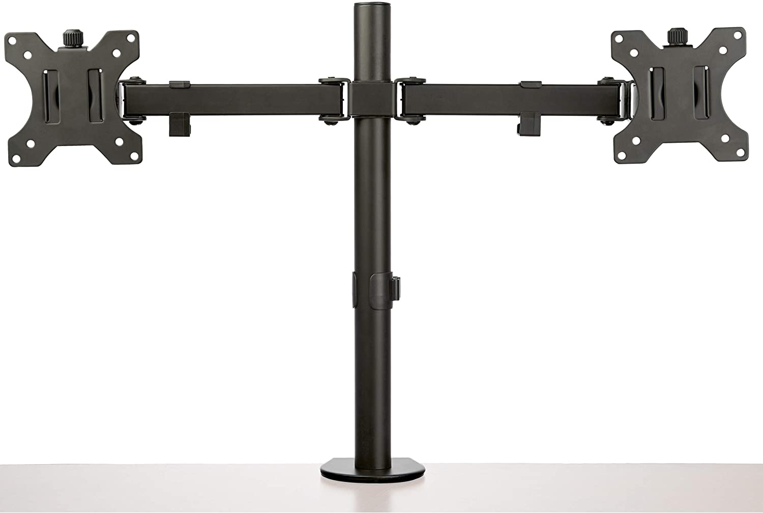StarTech Desk Mount Dual Monitor Arm  (Desk Clamp for 32" Display/Ergonomic Articulating Monitor Arm/Height Adjustable/Tilt/Swivel/Rotating)