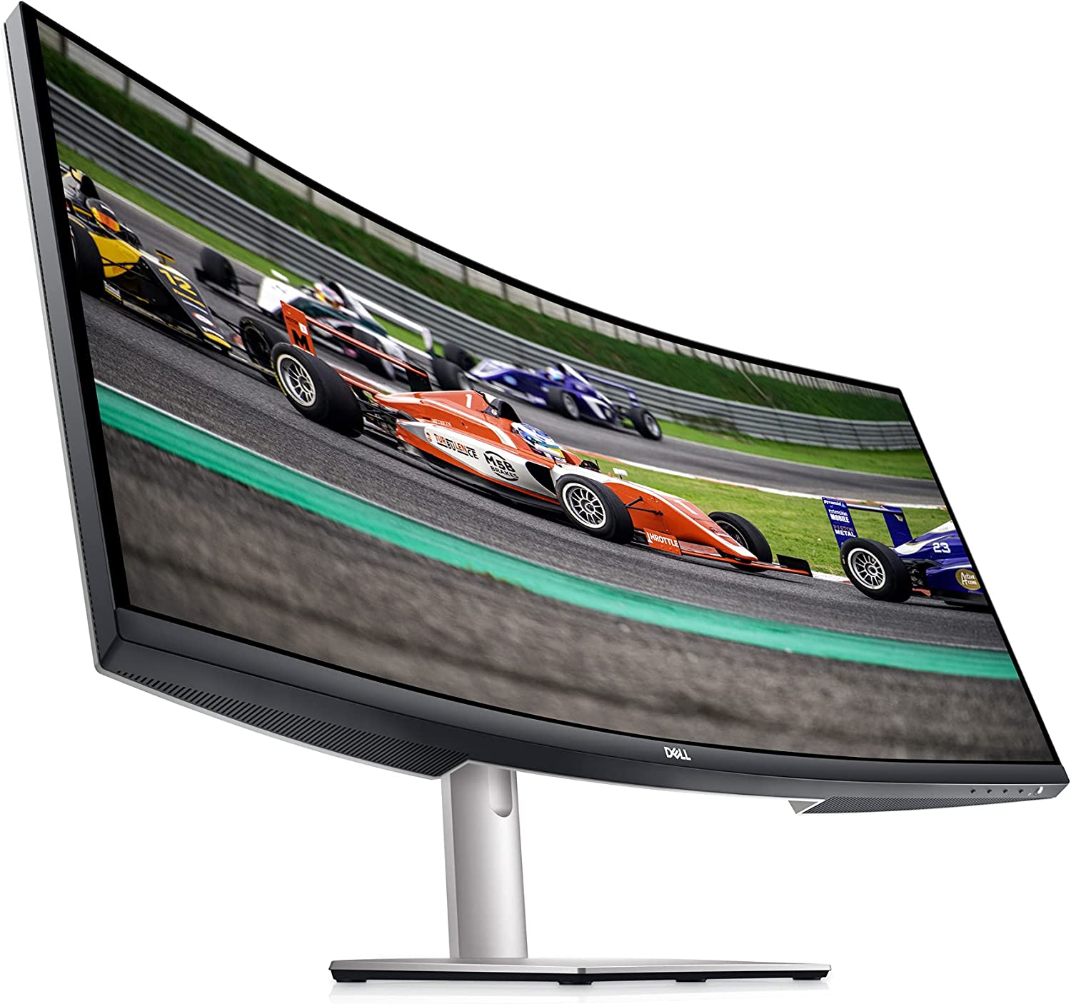 Dell S3422DW - 34-inch WQHD 21:9 Curved Monitor, 3440 x 1440 at 100Hz, 1800R, Built-in Dual 5W Speakers, 4ms Grey-to-Grey Response Time (Extreme Mode), 16.7 Millions.