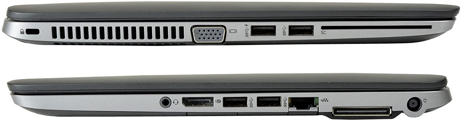Ordinateur portable HP EliteBook 840 G2 14 pouces remis à neuf (Intel Core i5-5300U 2,3 GHz/8 Go de RAM/128 Go de SSD/Windows 10 Pro 64 bits)