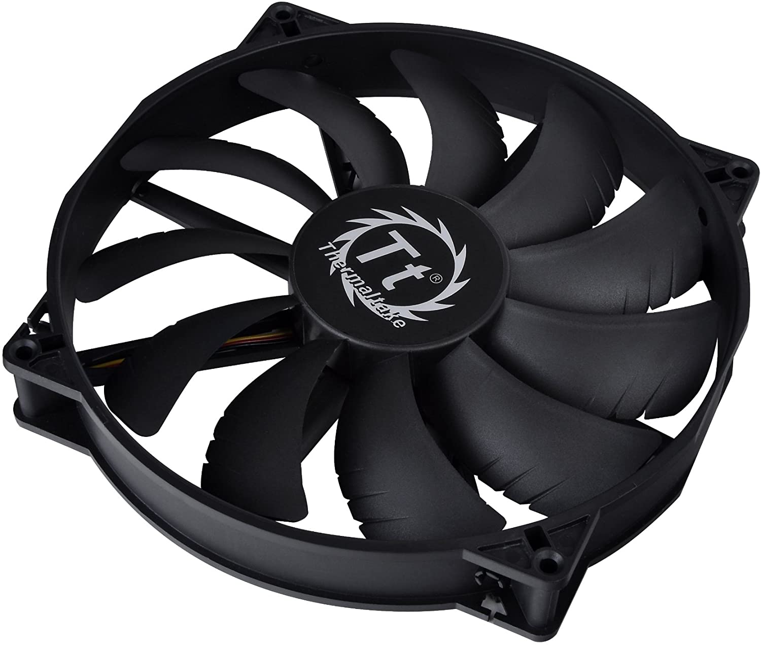 Thermaltake Technoloy Pure Series Case Cooling Fan CL-F015-PL20BL-A, Black