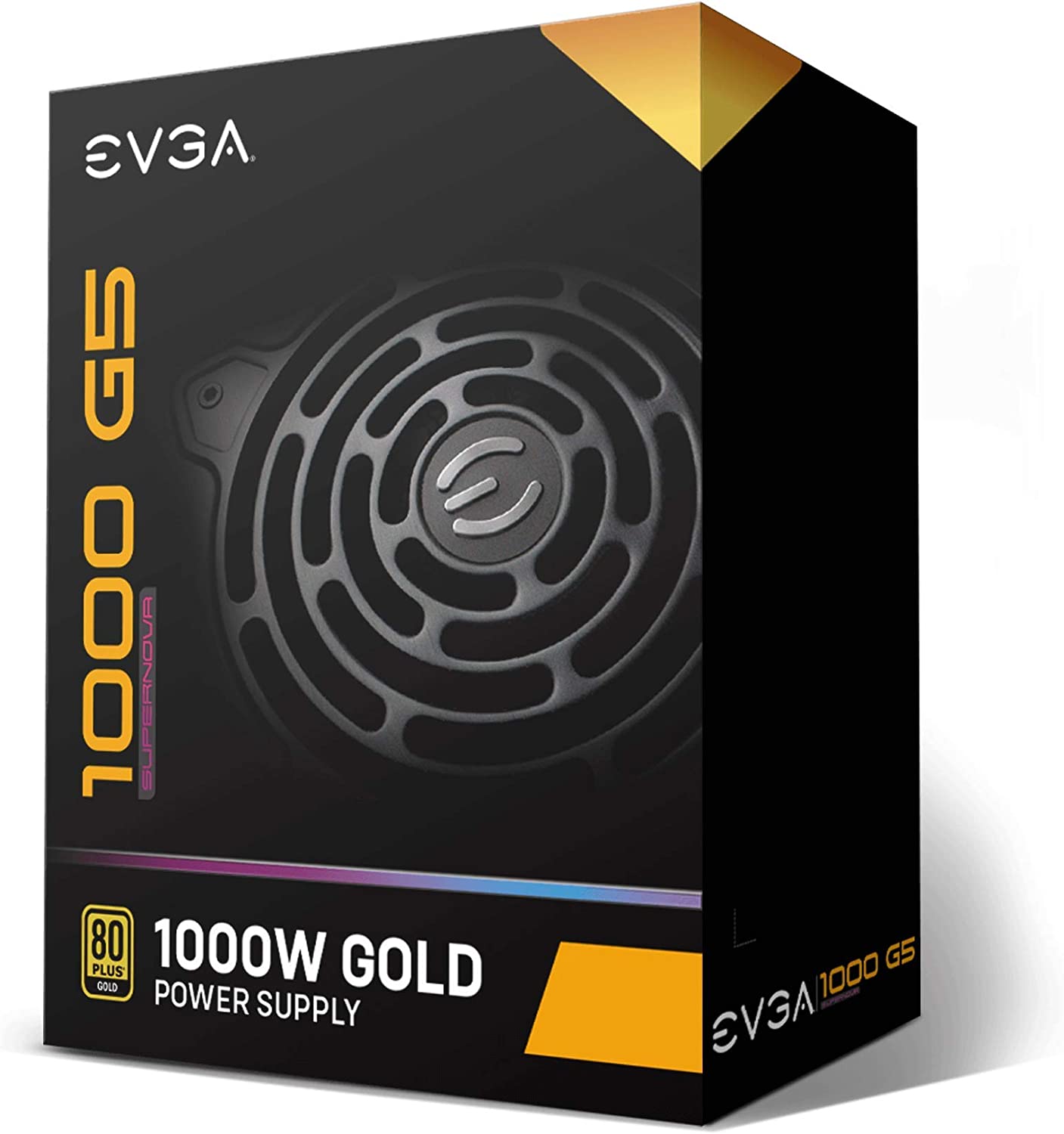 EVGA Supernova 1000 G5, 80 Plus Gold 1000W, Fully Modular