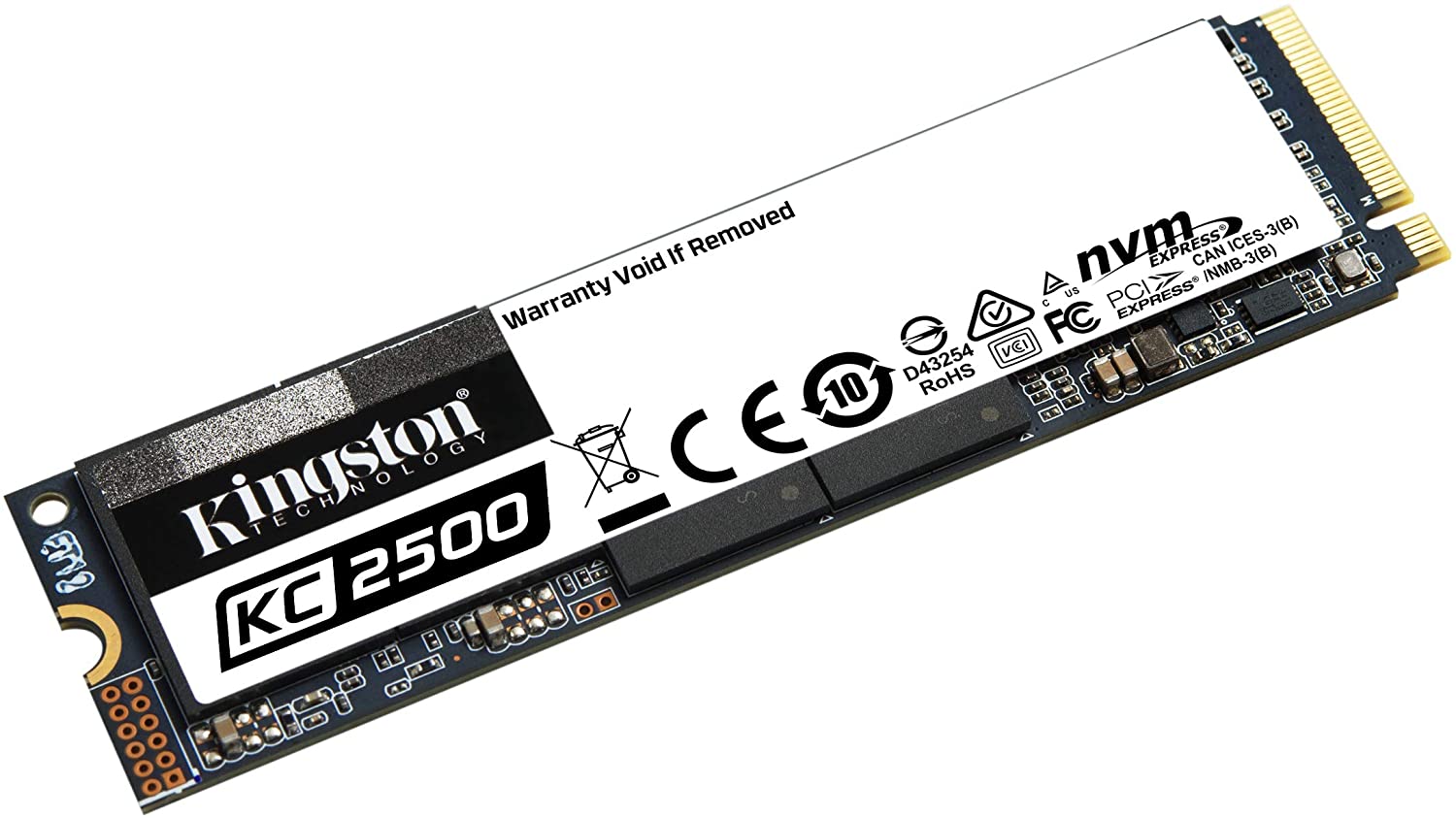 Kingston KC2500 Solid State Drive - M.2 2280 Internal - PCI Express NVMe (PCI Express NVMe 3.0 x4)