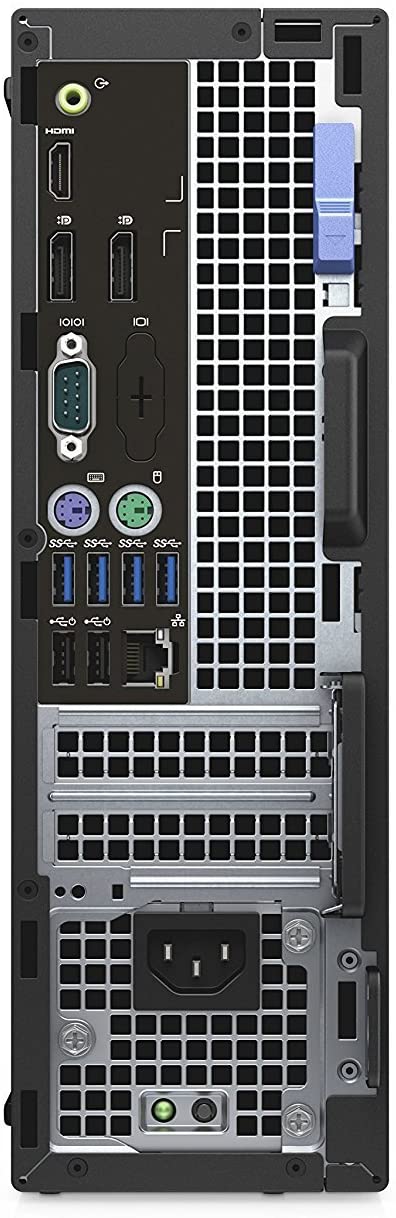 Ordinateur de bureau Dell OptiPlex 7050 à petit facteur de forme remis à neuf (Intel Core 7e génération i5-7500/8 Go de RAM/512 Go de SSD/Windows 10)