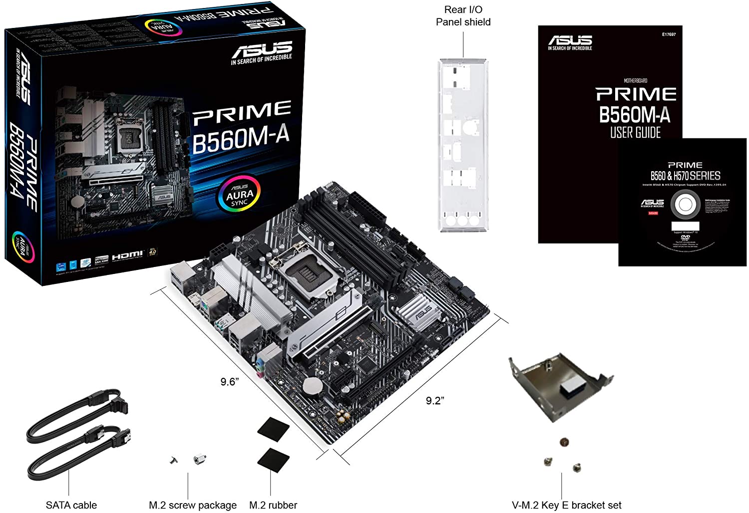 ASUS Prime B560M-A LGA 1200 mATX DDR4