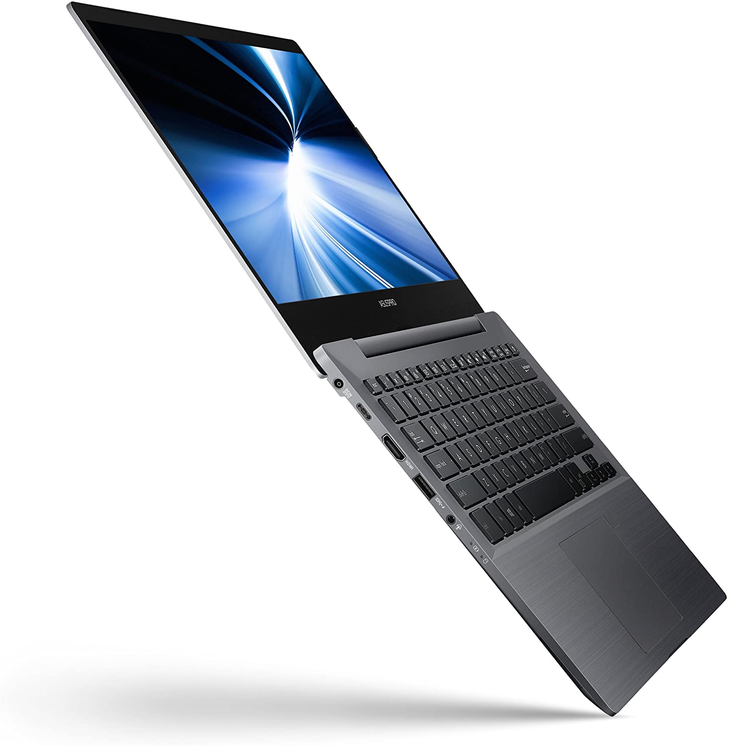Ordinateur portable professionnel gris ASUS ExpertBook 14"(Core i5-8265U Intel/RAM 8 Go/SSD NVMe 256 Go/Windows 10 Pro)