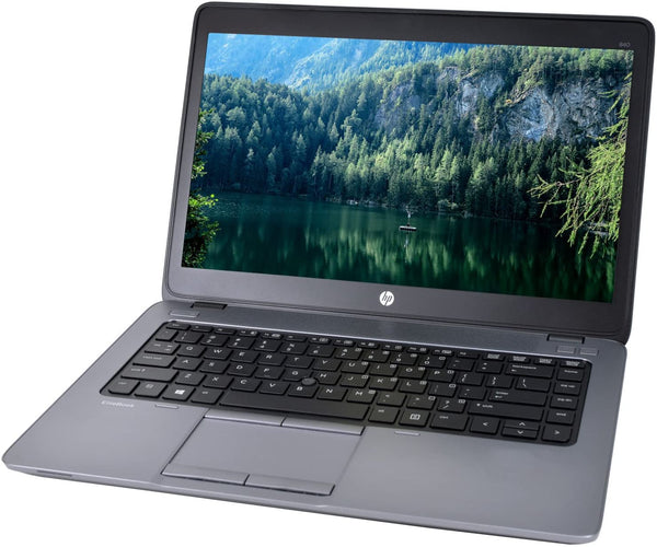 Refurbished HP EliteBook 840 G2 14" Laptop (Intel Core i5/8GB RAM/256GB SSD/Windows 10)