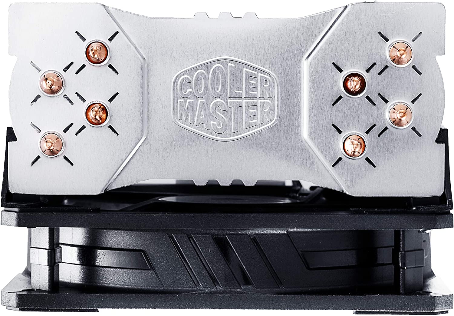 Cooler Master Hyper 212 EVO V2 CPU Air Cooler with SickleFlow 120, PWM Fan, Direct Contact Technology, 4 Copper Heat Pipes for AMD Ryzen/Intel LGA1700/1200/1151, RR-2V2E-18PK-R2