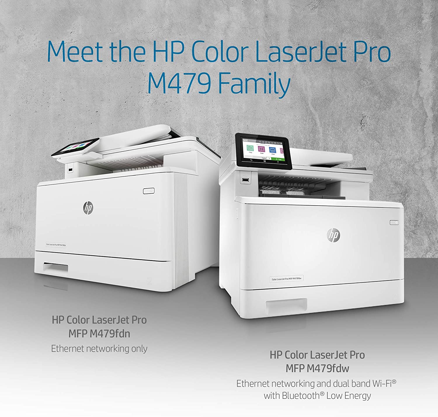 HP Color Laserjet Pro Multifunction M479FDN (Fax/Duplex/Network) Laser Printer with One-Year, Next-Business Day, Onsite Warranty (W1A79A)