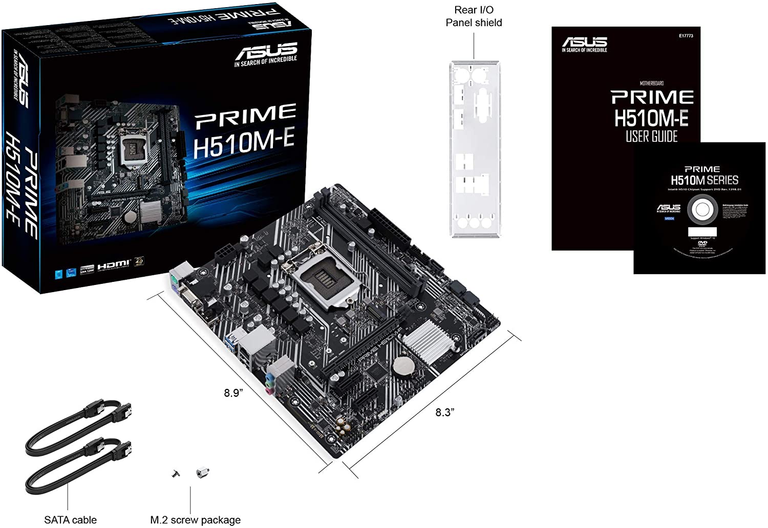 ASUS Prime H510M-E LGA1200 mATX DDR4