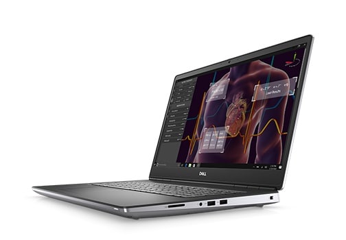 Open Box Laptop-Dell Precision 7750 17.3" (Intel Core i7-10750H 5.1Ghz/16GB RAM/1TB SSD/Windows 10Pro)
