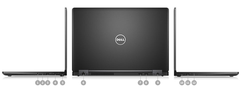 Refurbished Laptop Dell Precision M3520 15.6" (Intel Core i7-6820HQ Dual Core 3.6Ghz/16GB RAM/512GB SSD/Windows 10)